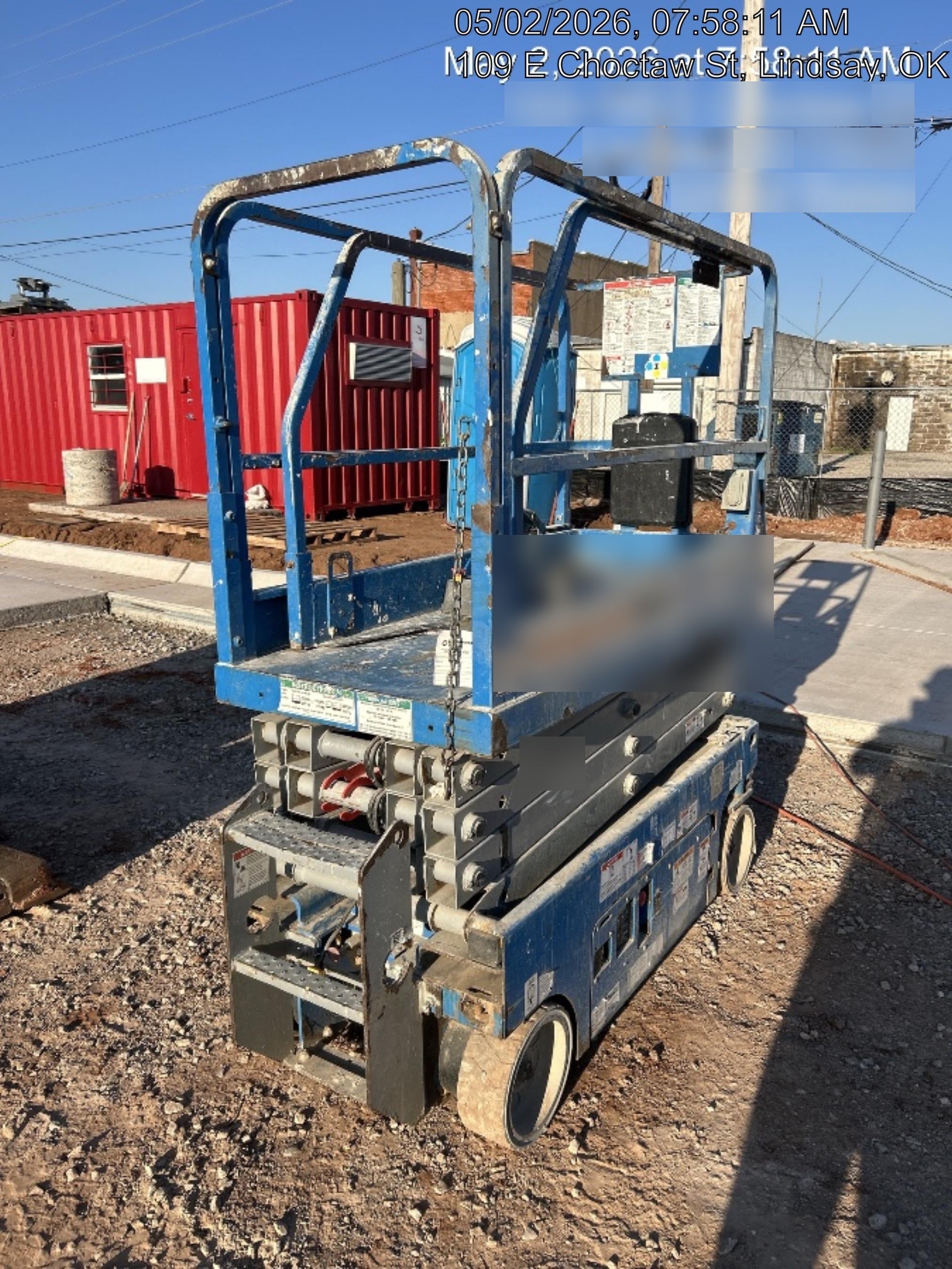 2018 Genie GS-1930 Genie GS-1930 w/Fixed Rail, Chain Entry