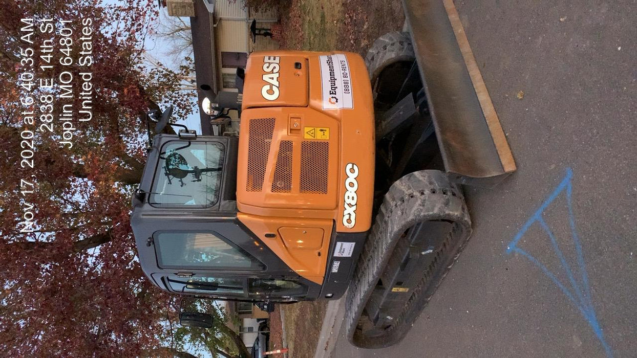 2018 Case CX80C CASE CX80C