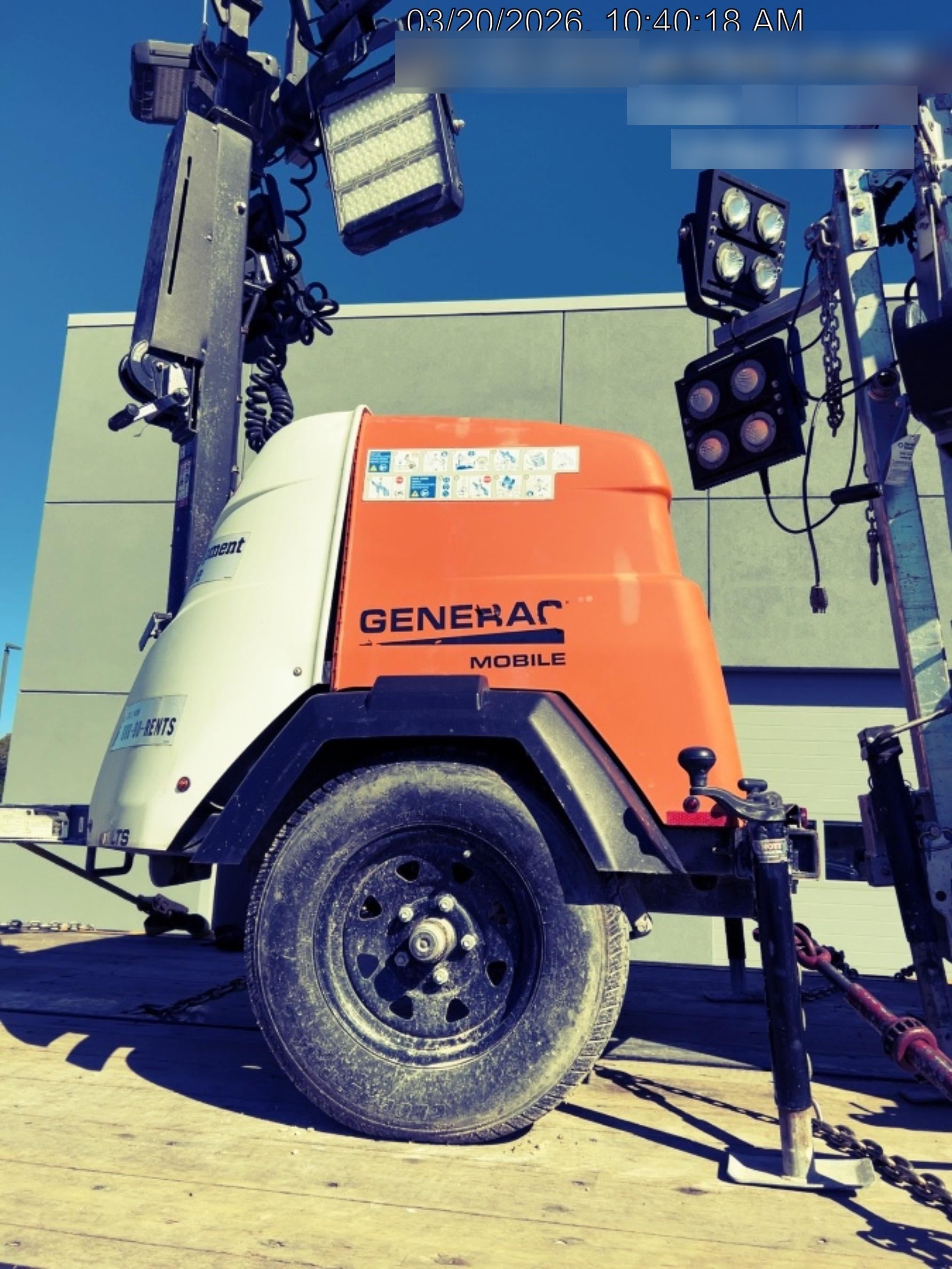 2023 Wanco WLTT-4MM4K Diesel, Deep Sea Controller, Shore Power Plug, Auto Start, (4) 350W LED Floodlights, 4kW Generator, 60 Gal Fuel Tank, 2" Ball, T3