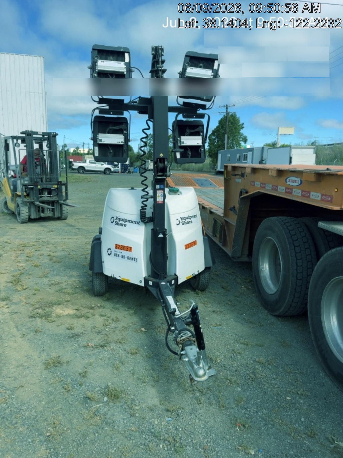 2023 Generac MLT2 Diesel, Flex Switch 120V Input, Powerzone Controller, (4) 320W LED Lights, 4kW Generator, 39.9 Gal Fuel Tank, 2" Ball, T3