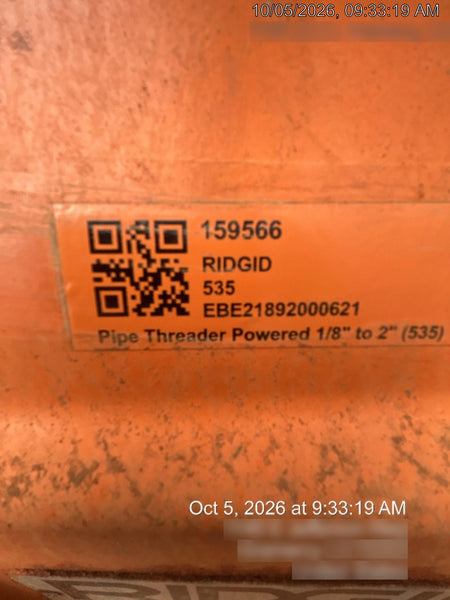 2021 RIDGID 535