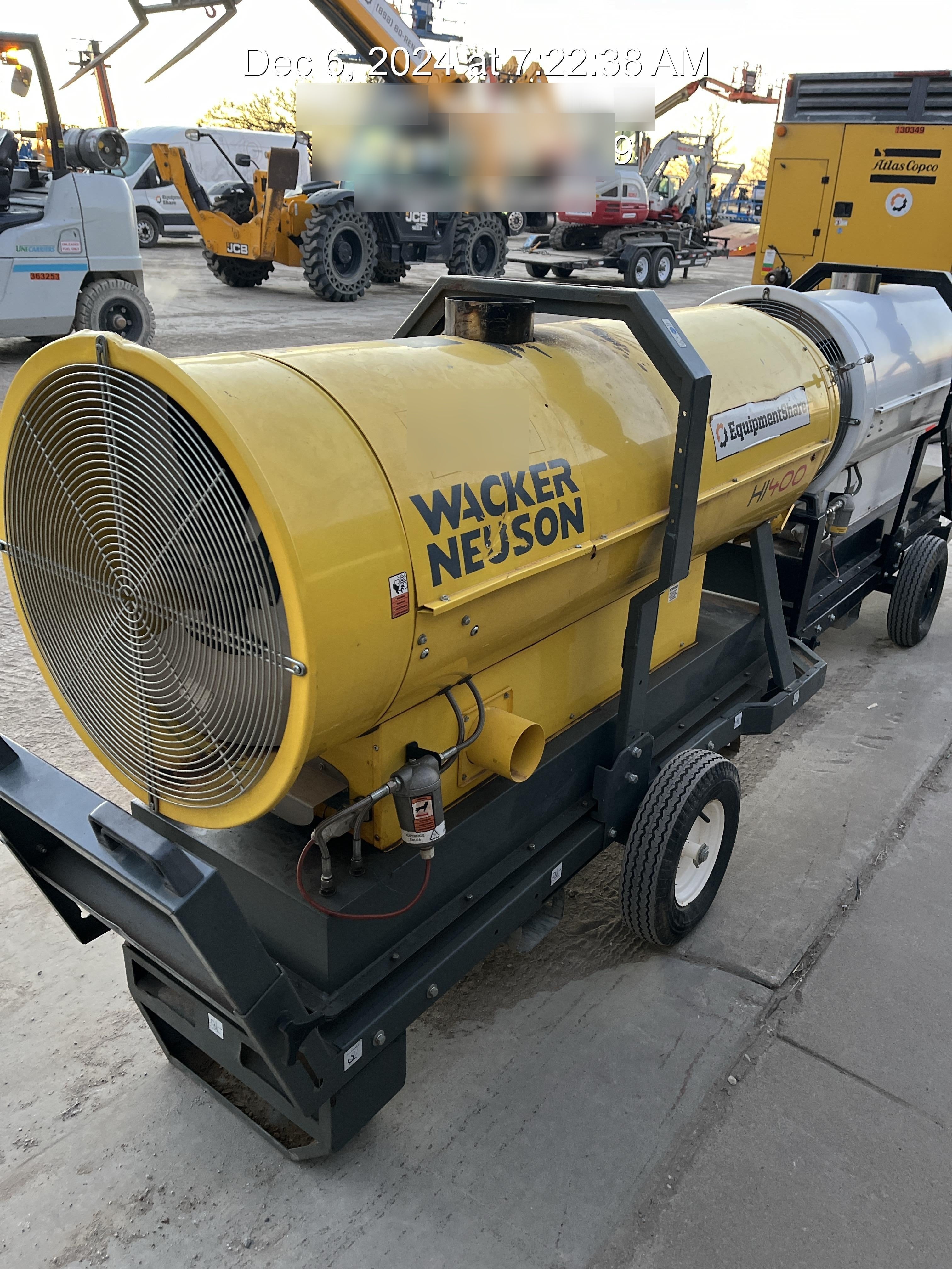 2019 WACKER NEUSON HI400 - DSL