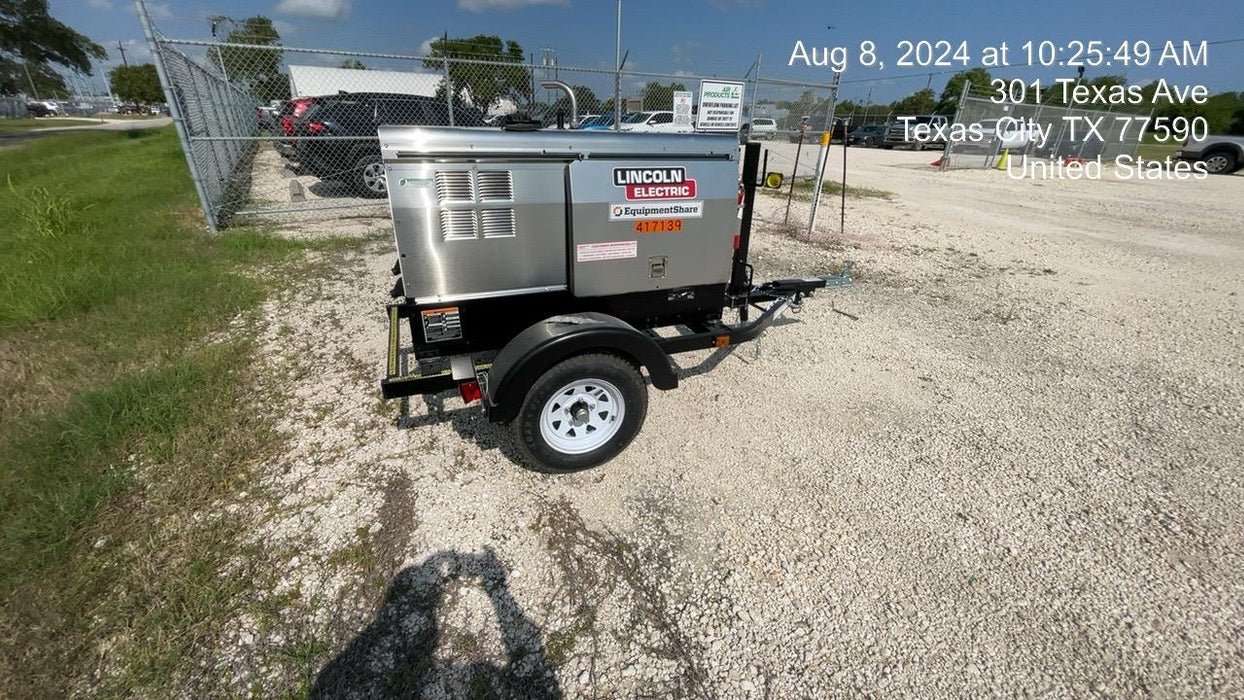 2024 Lincoln Electric LE400 Kubota V1505, Trlr, Cable Rack, Light Kit, ES Decals, T3