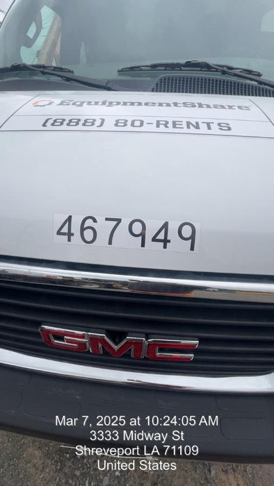 2024 GMC Savana 3500 - Rental