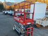 2020 Skyjack SJIII-3219 Solid NM Tires, Half height spring hinged entry gate, Dual Beacons, 800W Inverter