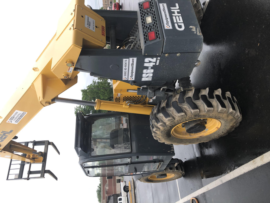 2016 Gehl RS6-42 Standard Rental Specs