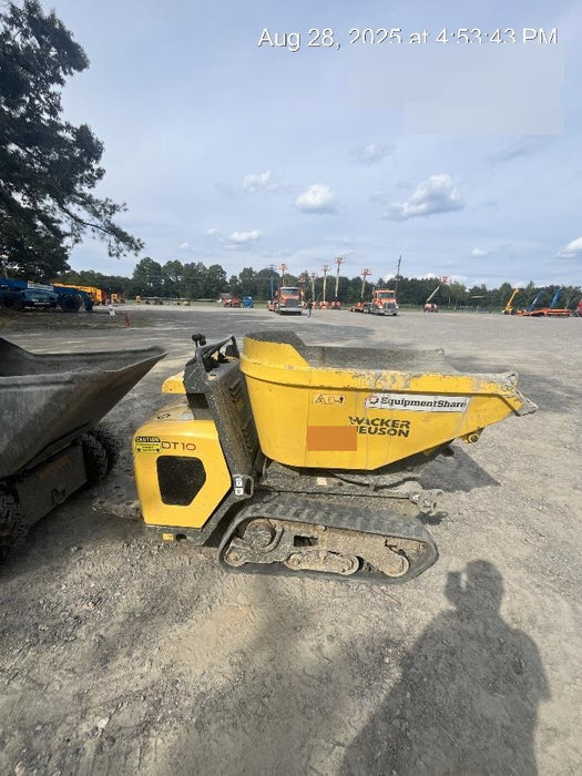 2019 WACKER NEUSON DT10