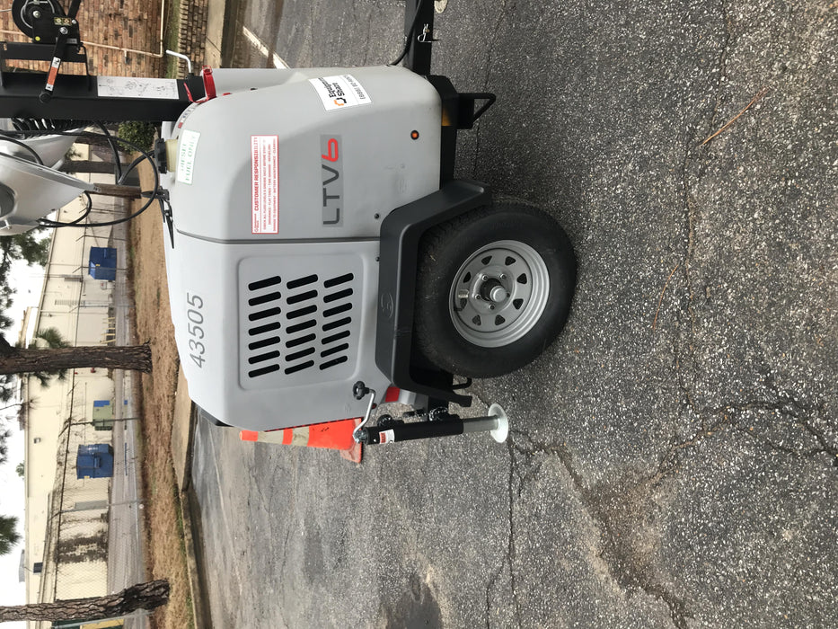 2019 Wacker Neuson LTV6L-MH Wacker Neuson LTV6L Mobile Light Tower w/Fuel Level Sensor Installed