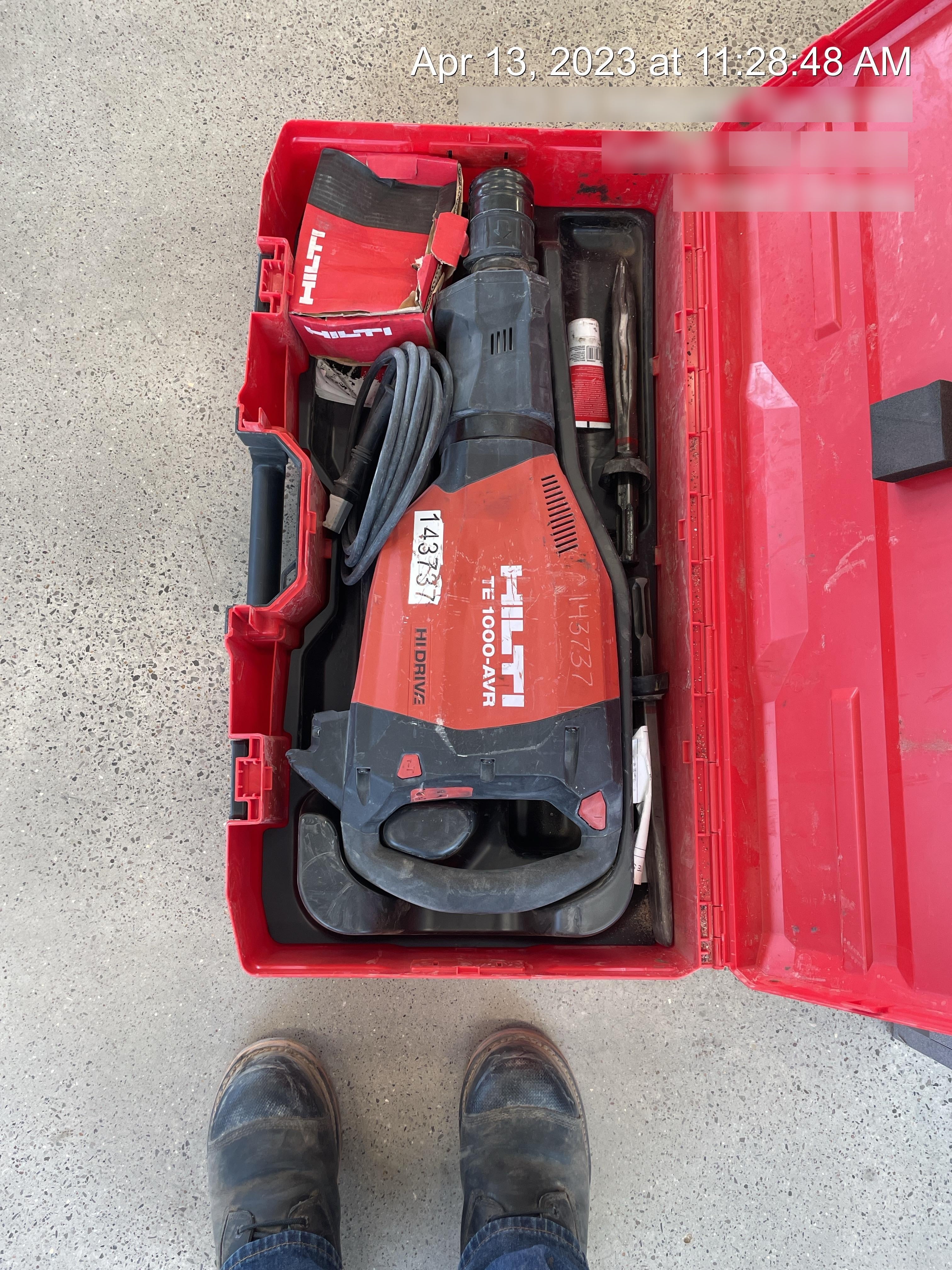2021 HILTI TE 1000-AVR