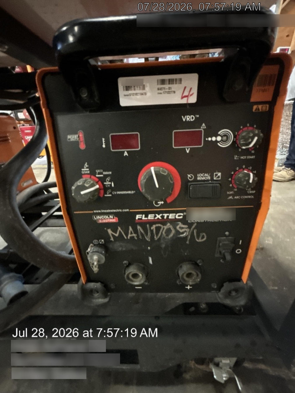 2021 LINCOLN ELECTRIC FLEXTEC 350X