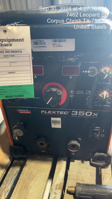 2021 LINCOLN ELECTRIC FLEXTEC 350X