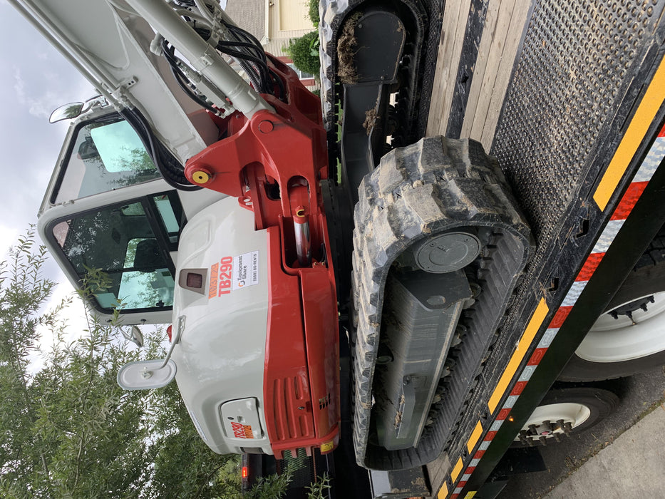 2020 Takeuchi TB290C Cab/Heat/Air, Rubber Tracks, Manual TAG QC