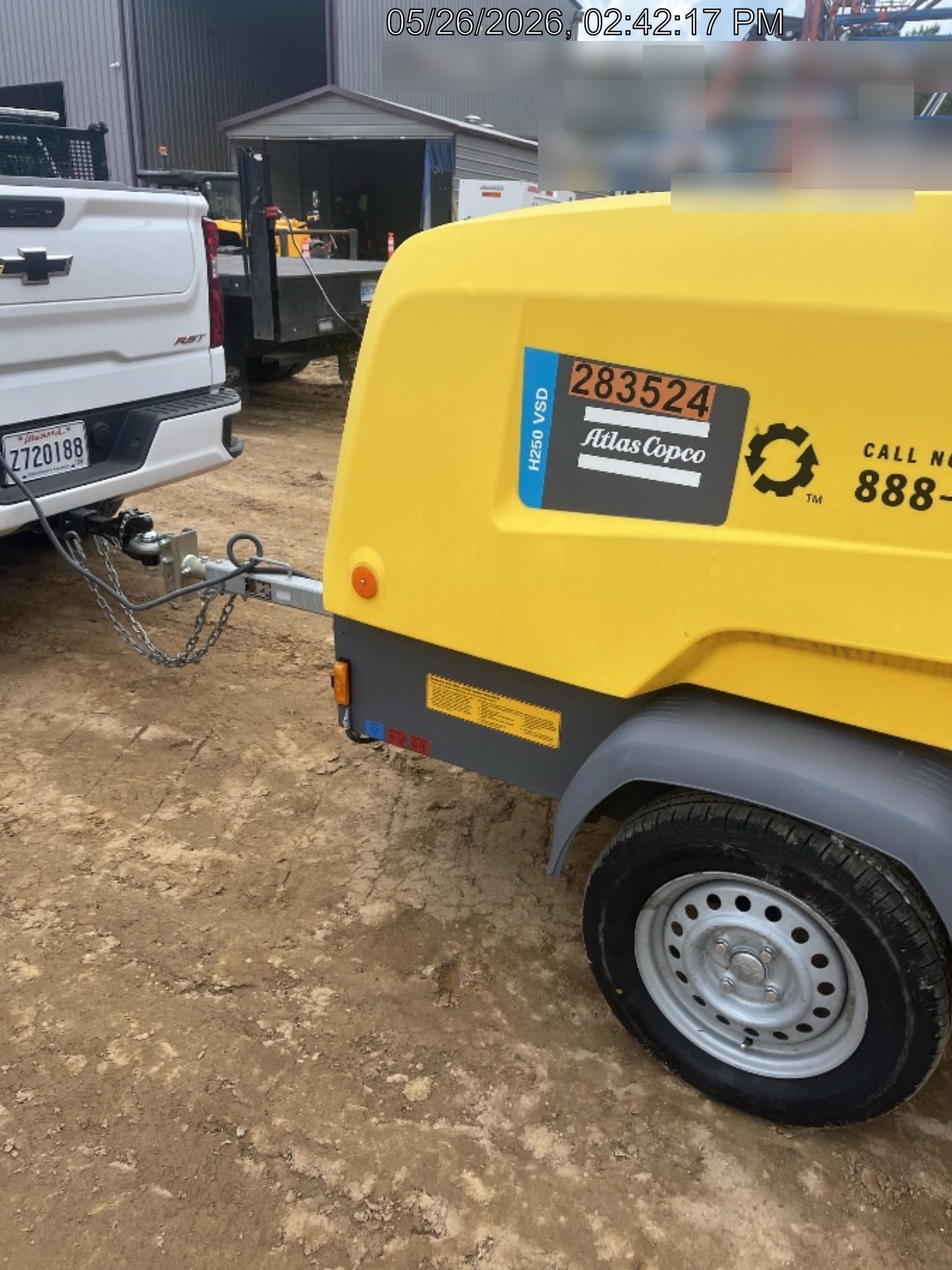 2022 ATLAS COPCO E-AIR H250