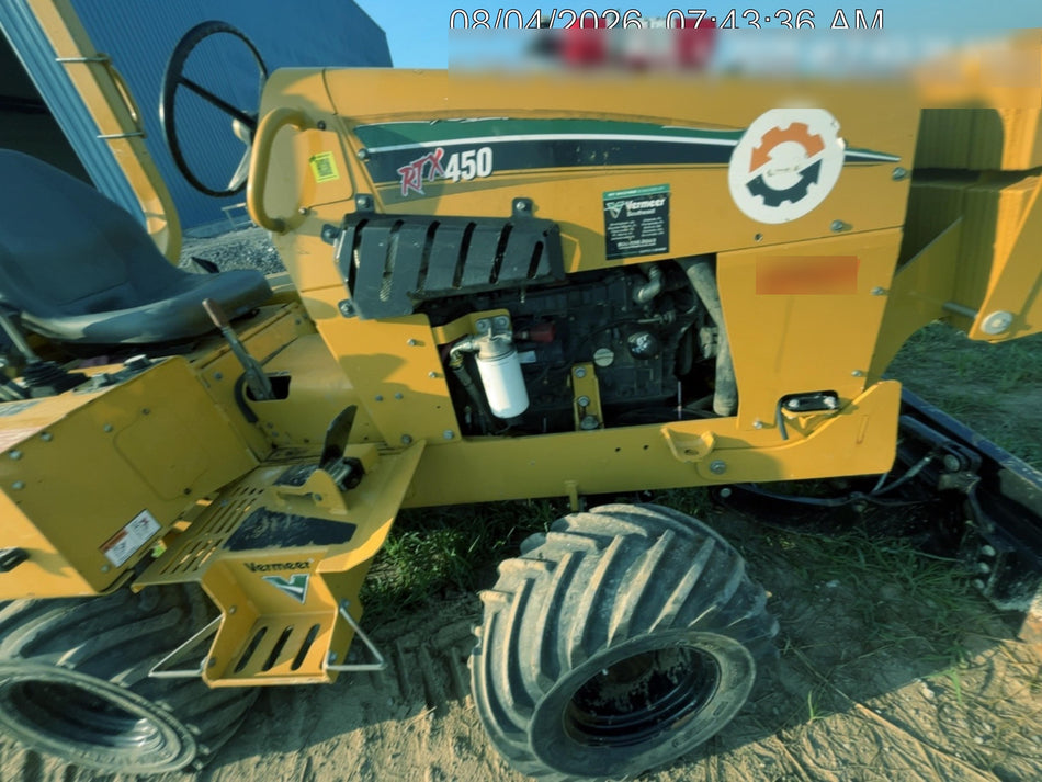 2019 VERMEER RTX450
