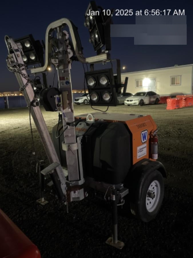 2024 Wanco WLTT-4MM4K Diesel, Deep Sea Controller, Shore Power Plug, Auto Start, (4) 350W LED Floodlights, 4kW Generator, 60 Gal Fuel Tank, 2" Ball, T3