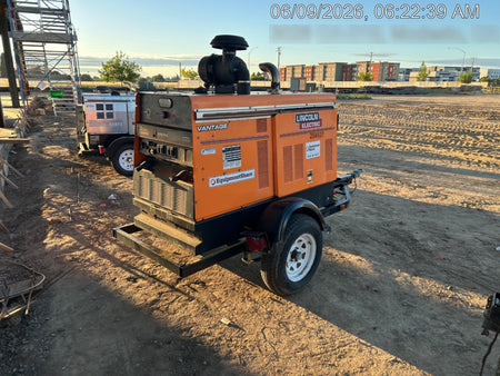 2022 Lincoln Electric Vantage 549X Crosslink Technology, Trailer Mounted, ES Decals, T3