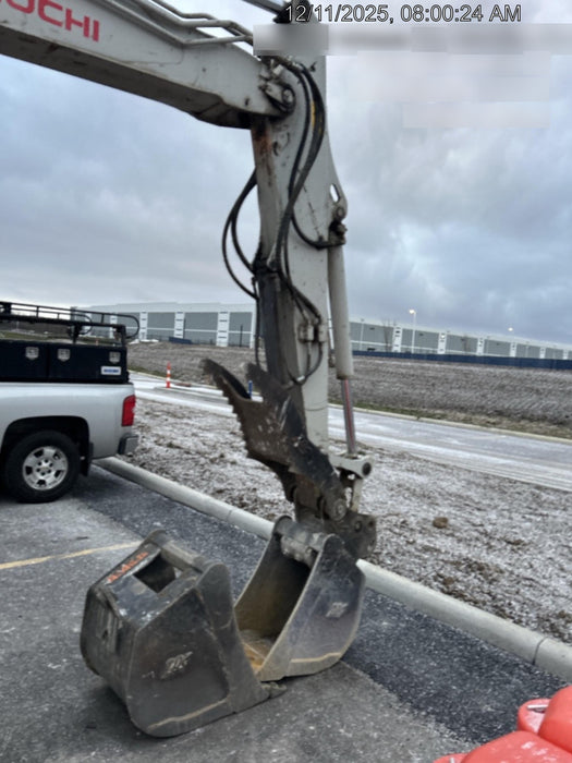 2019 Takeuchi TB290 Cab/Heat/AC Rubber tracks, Dozer blade, Travel alarm, Auxiliary hydraulics w/Manual QC, Hydraulic thumb, 18", 24", and 36" Buckets