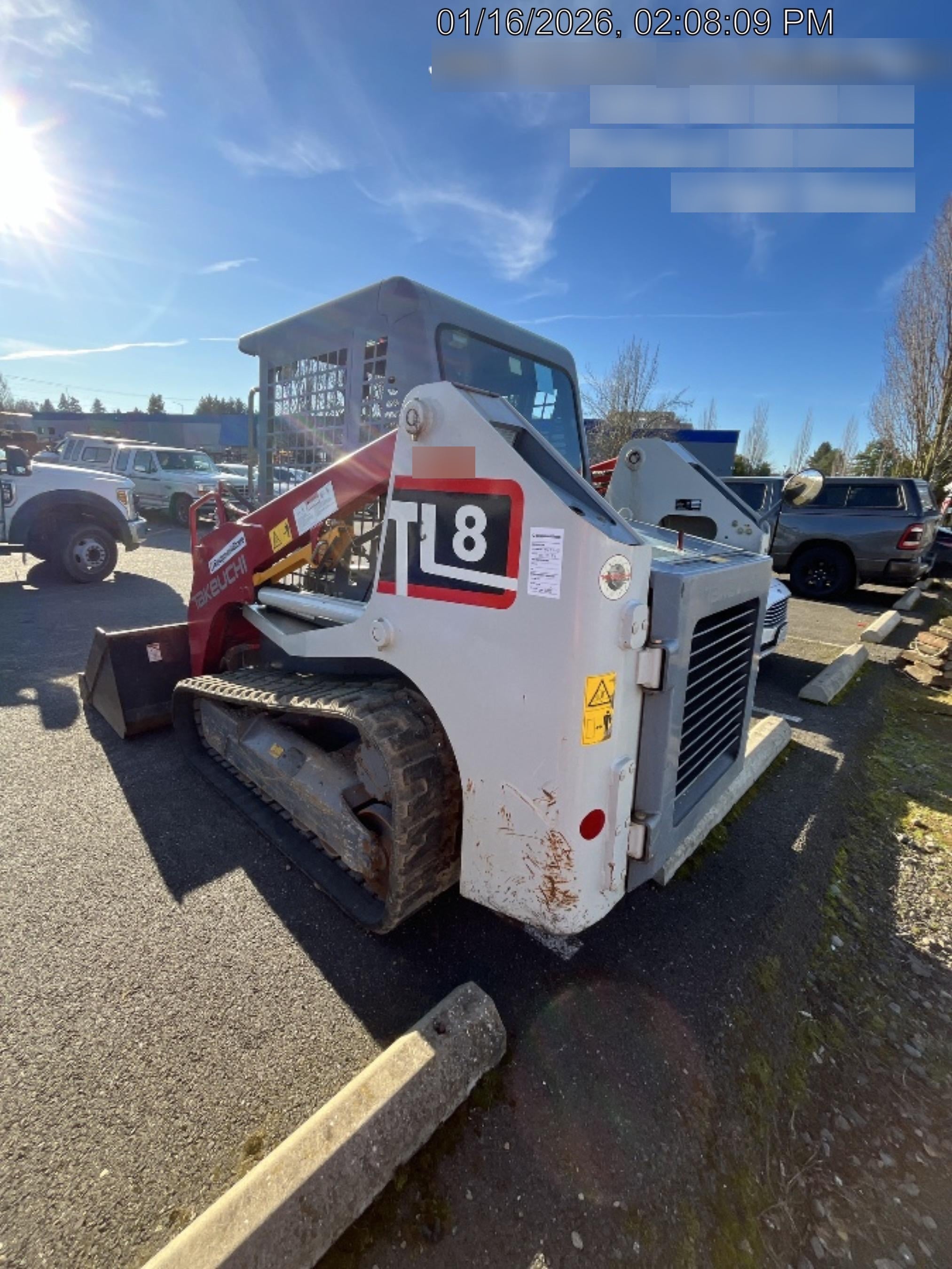 2019 TAKEUCHI TL8W