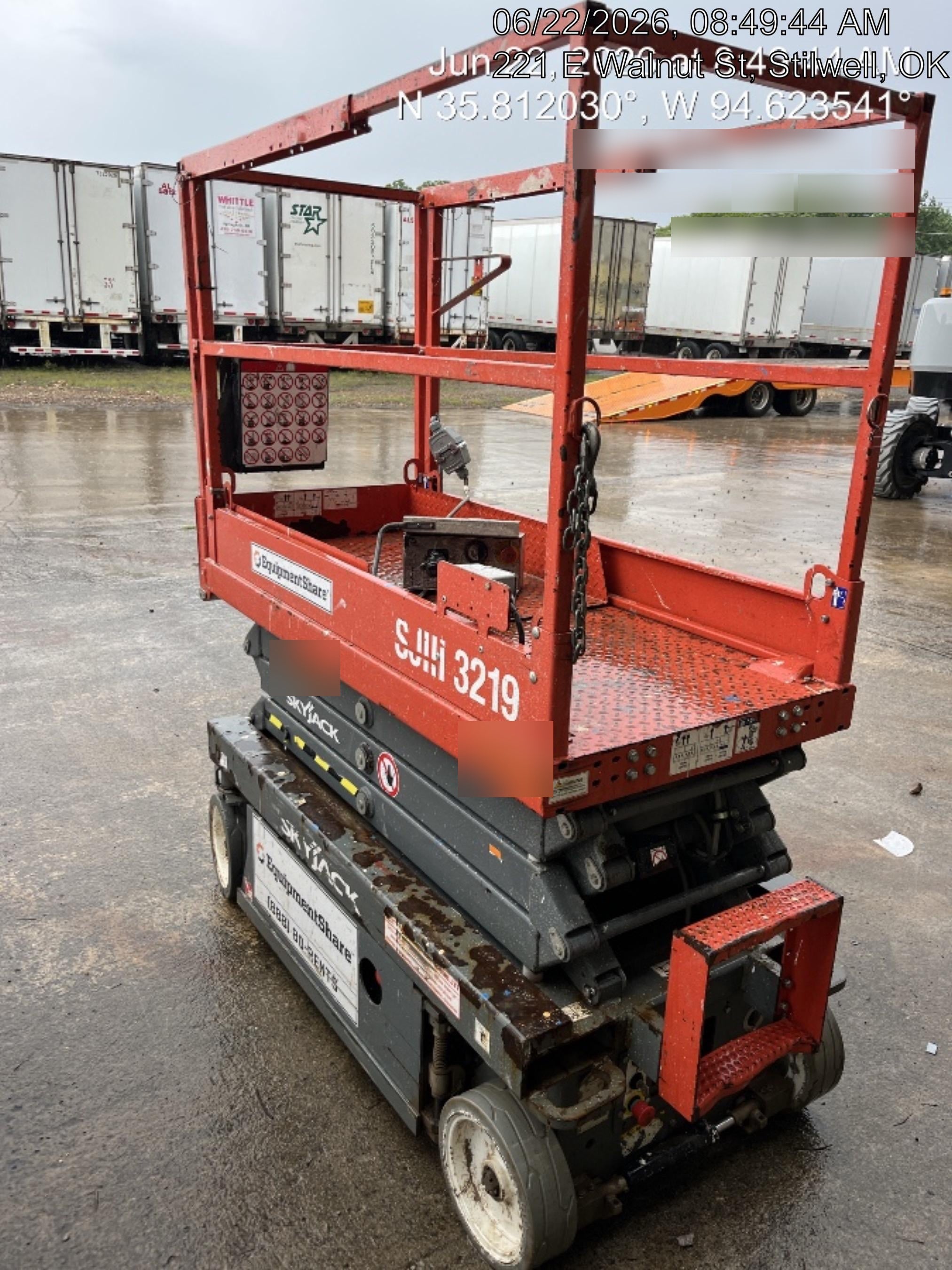 2019 Skyjack SJIII-3219 Skyjack SJIII3219 Standard w/Trojan Batteries
