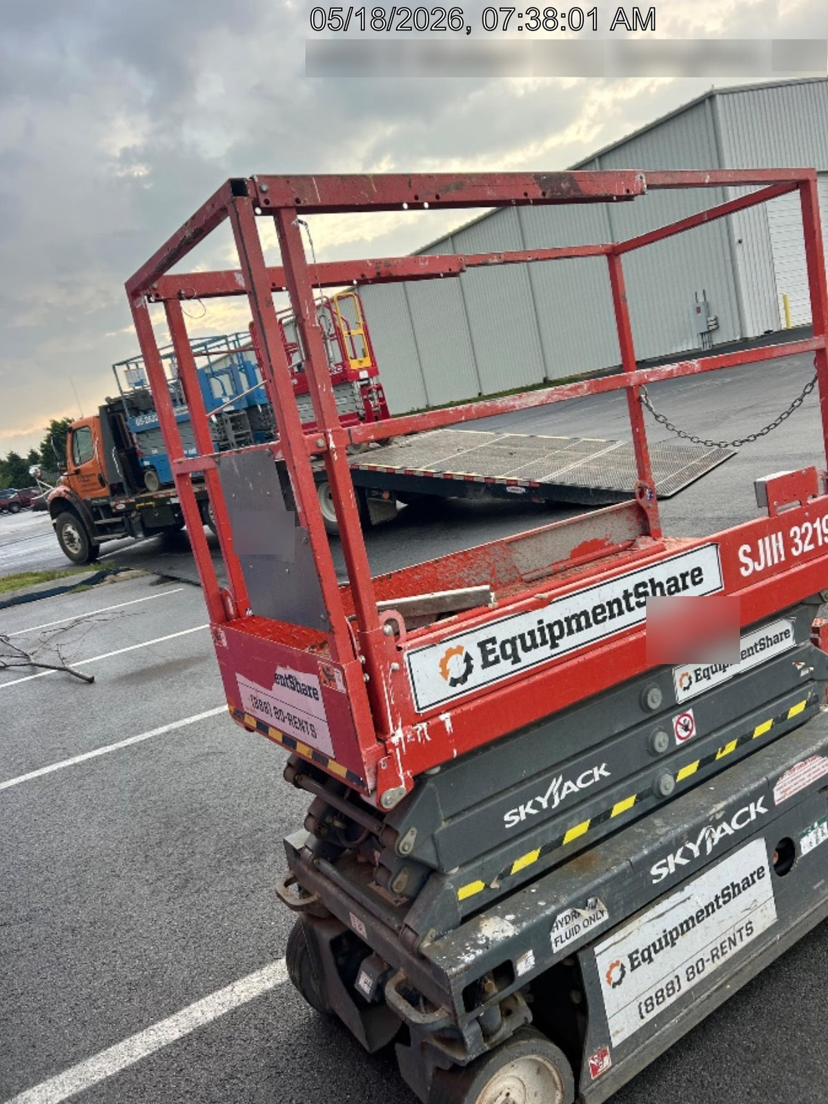 2019 Skyjack SJIII-3219 Standard Options, Trojan Batteries