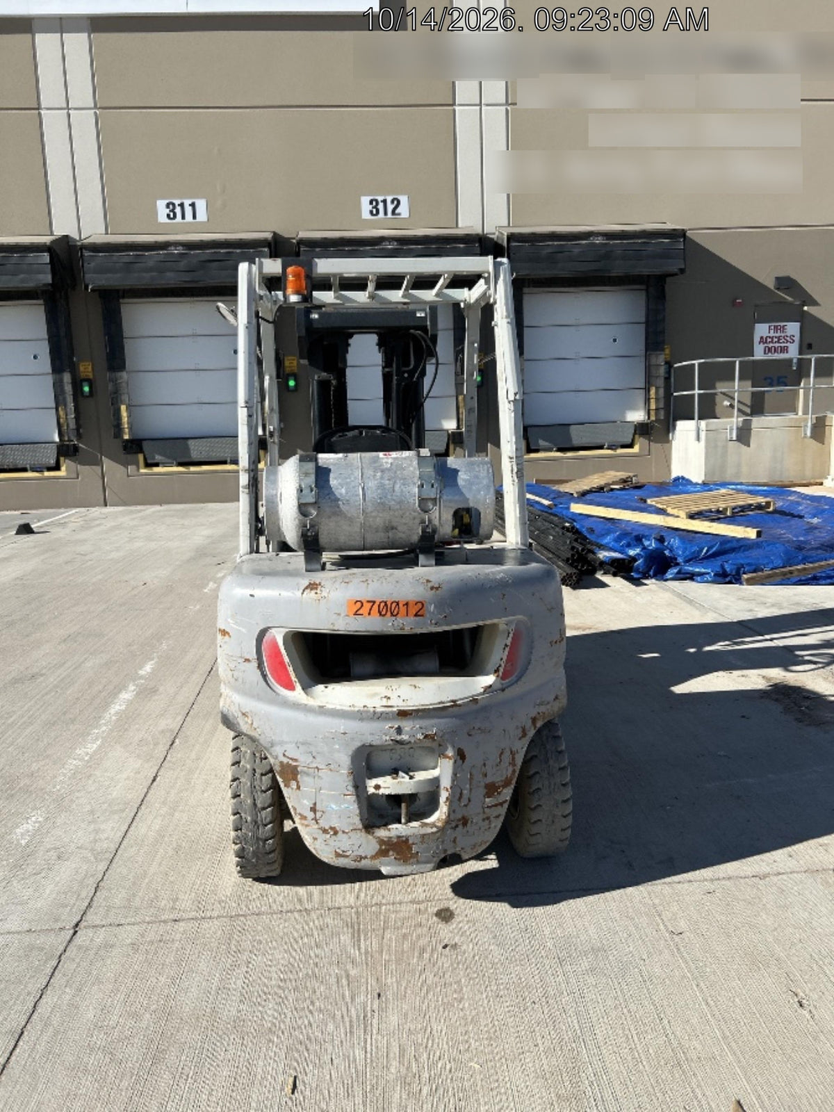 2022 UNICARRIER PF60DF QUAD