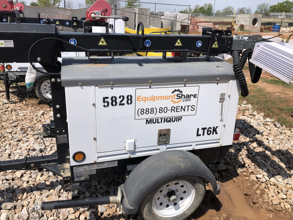 2017 Multiquip LT6K` MultiQuip LT6KV Towable Light Tower