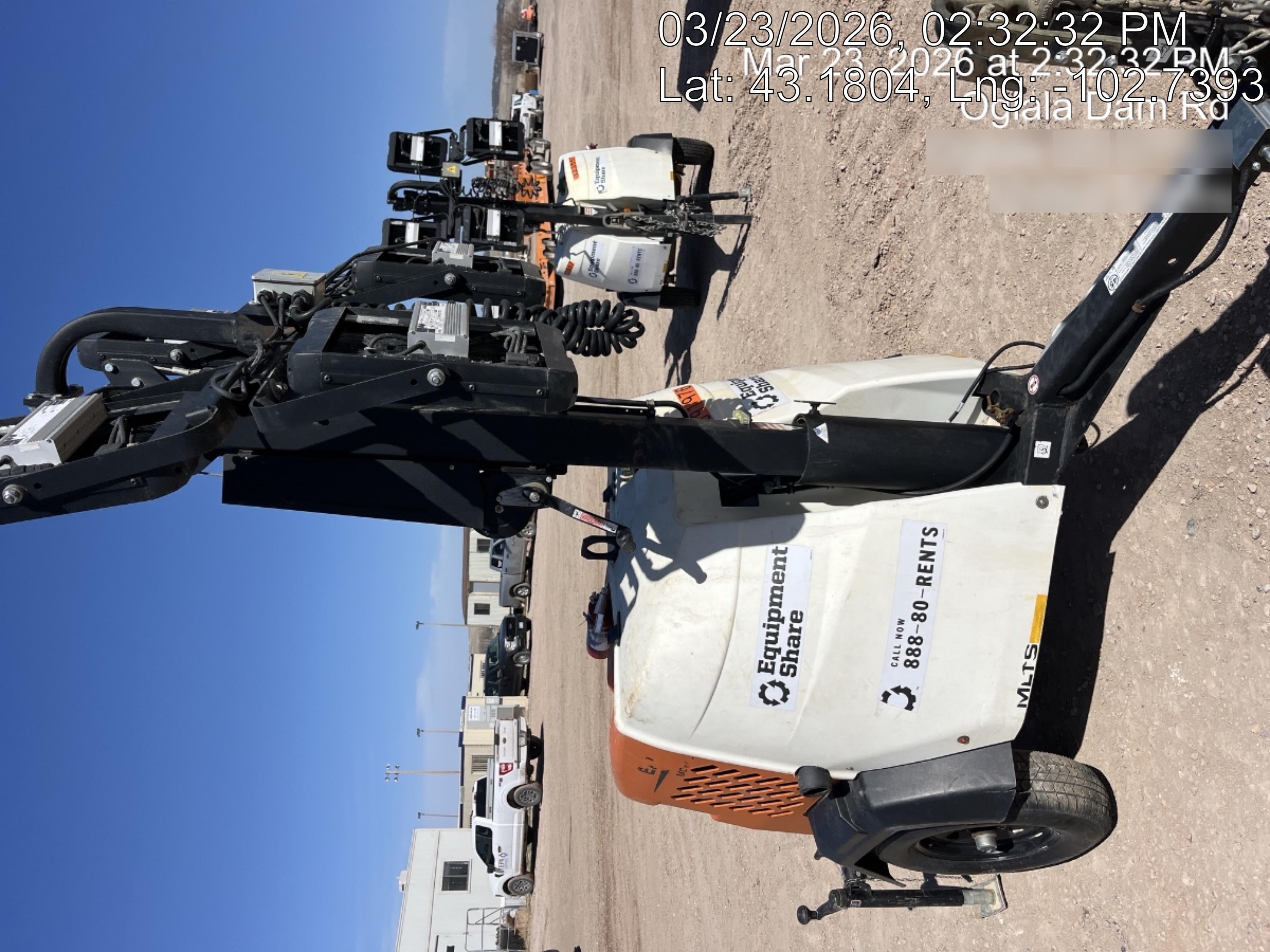2024 Generac MLT2 Diesel, Flex Switch 120V Input, Powerzone Controller, 
(4) 320W LED Lights, 4kW Generator, 39.9 Gal Fuel Tank, 2" Ball, T3
