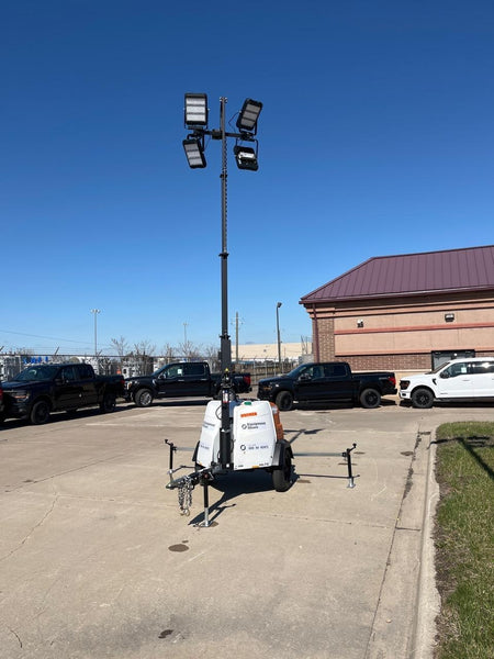 2024 Generac MLT2 Diesel, Flex Switch 120V Input, Powerzone Controller, 
(4) 320W LED Lights, 4kW Generator, 39.9 Gal Fuel Tank, 2" Ball, T3