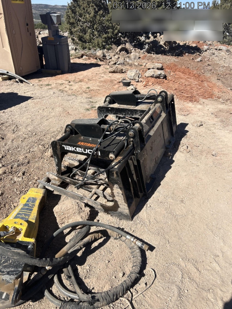 2022 TAKEUCHI 72" Skeleton Grapple Bucket - Takeuchi