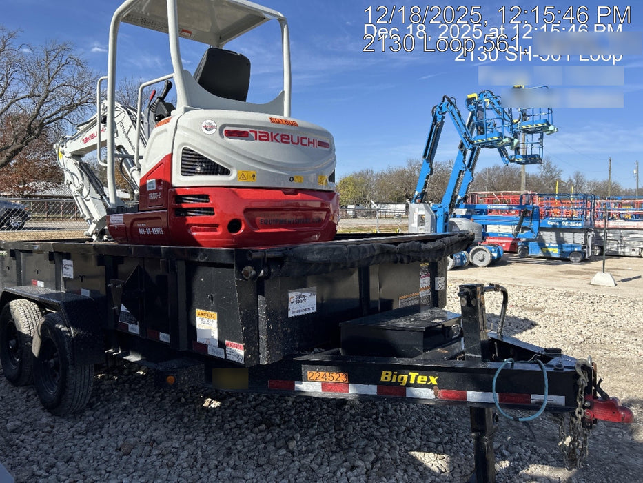 2022 BIG TEX TRAILER 14LP-14BK6SIRPD