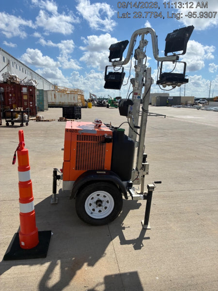 2024 Wanco WLTT-4MM4K Diesel, Deep Sea Controller, Shore Power Plug, Auto Start, (4) 350W LED Floodlights, 4kW Generator, 60 Gal Fuel Tank, 2" Ball, T3
