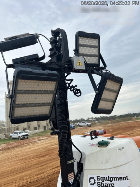2023 Generac MLT2 Diesel, Flex Switch 120V Input, Powerzone Controller, (4) 320W LED Lights, 4kW Generator, 39.9 Gal Fuel Tank, 2" Ball, T3