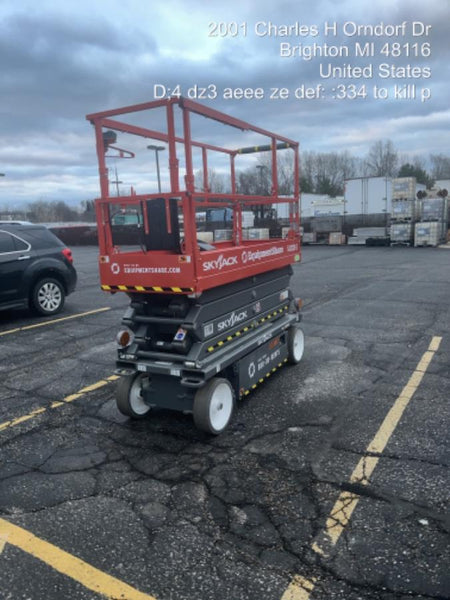 2024 Skyjack SJ3226 Electric Drive, Sld NM Tires, DBcns, T3