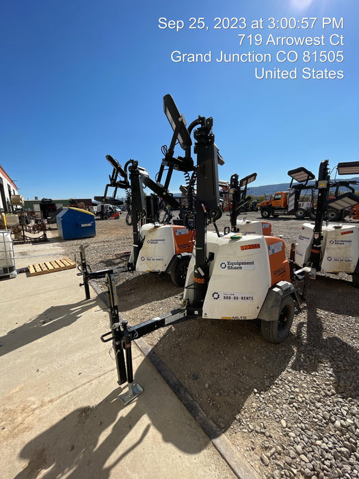 2023 Generac MLT2 Diesel, Flex Switch 120V Input, Powerzone Controller, (4) 320W LED Lights, 4kW Generator, 39.9 Gal Fuel Tank, 2" Ball, T3