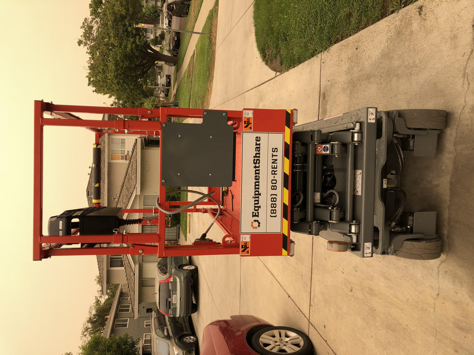 2020 Skyjack SJIII-3219 Solid NM Tires, Half height spring hinged entry gate, Dual Beacons, 800W Inverter