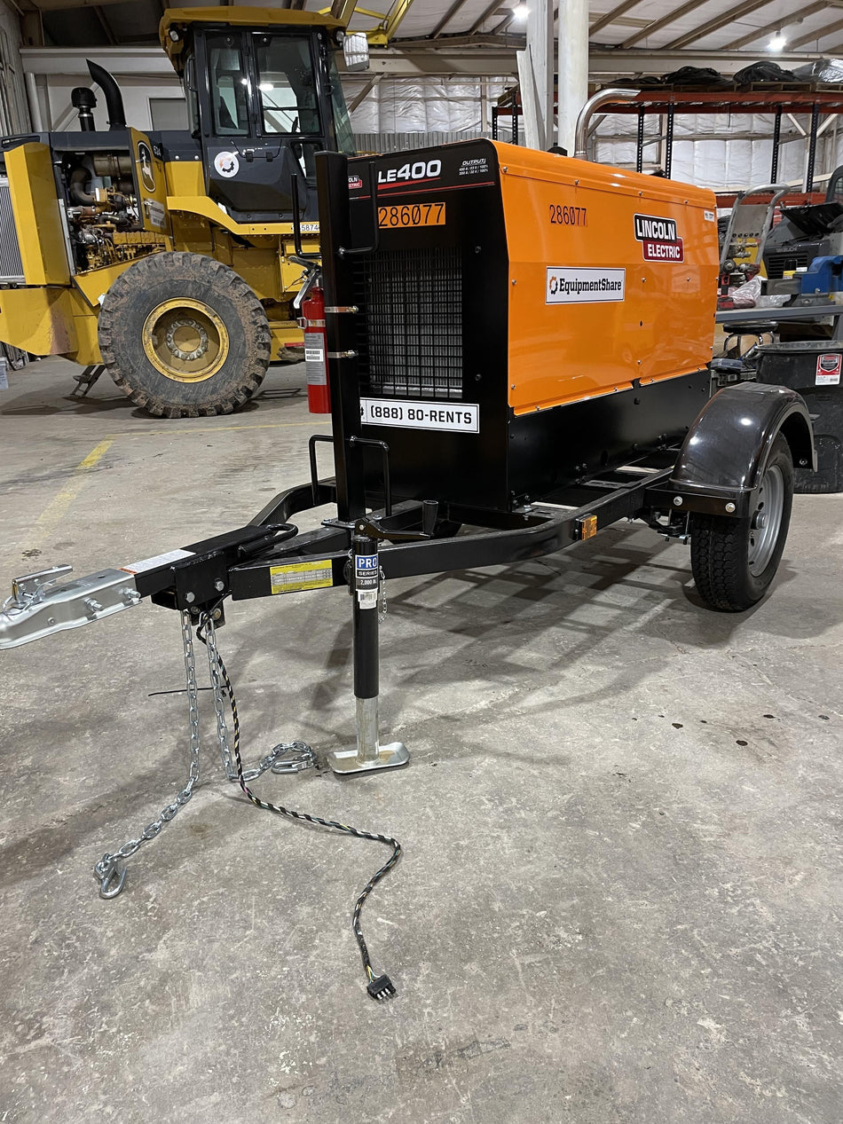 2022 Lincoln Electric LE400 Kubota V1505, Trlr, Cable Rack, Light Kit, ES Decals, T3
