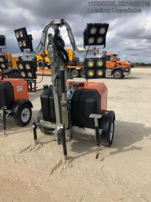 2024 Wanco WLTT-4MM4K Diesel, Deep Sea Controller, Shore Power Plug, Auto Start, (4) 350W LED Floodlights, 4kW Generator, 60 Gal Fuel Tank, 2" Ball, T3