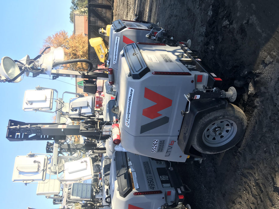 2019 Wacker Neuson LTV6K-LED Standard LED Towable Light Tower w/None