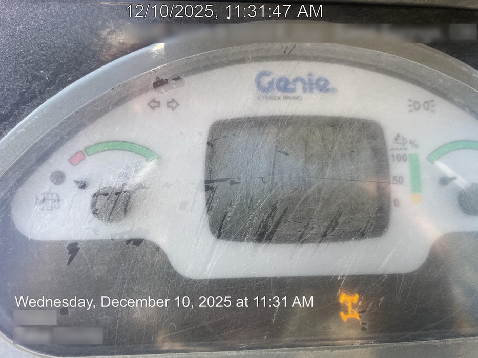 2018 Genie GTH-844 Genie GTH-844 w/Open ROPS, Solid Tires, beacon/work lights, 60" carriage/forks