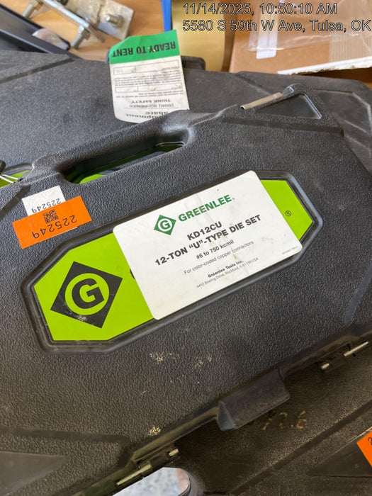 2022 GREENLEE KD12CU