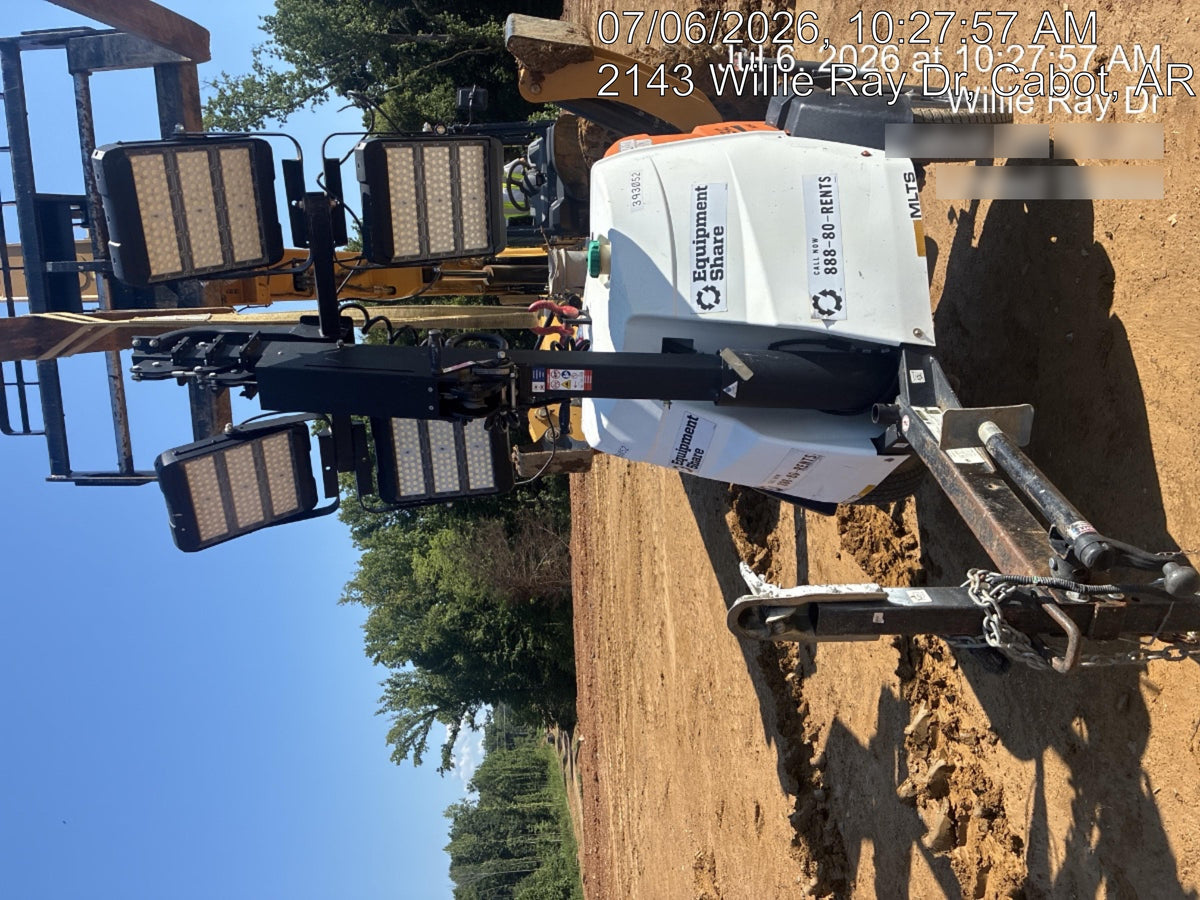 2024 Generac MLT2 Diesel, Flex Switch 120V Input, Powerzone Controller, 
(4) 320W LED Lights, 4kW Generator, 39.9 Gal Fuel Tank, 2" Ball, T3