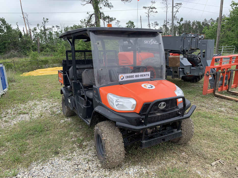 2020 Kubota RTV-X1140W-H Canopy, 4-Seater, Diesel, Windshield Acrylic Clear, Strobe Light, Backup Alarm
