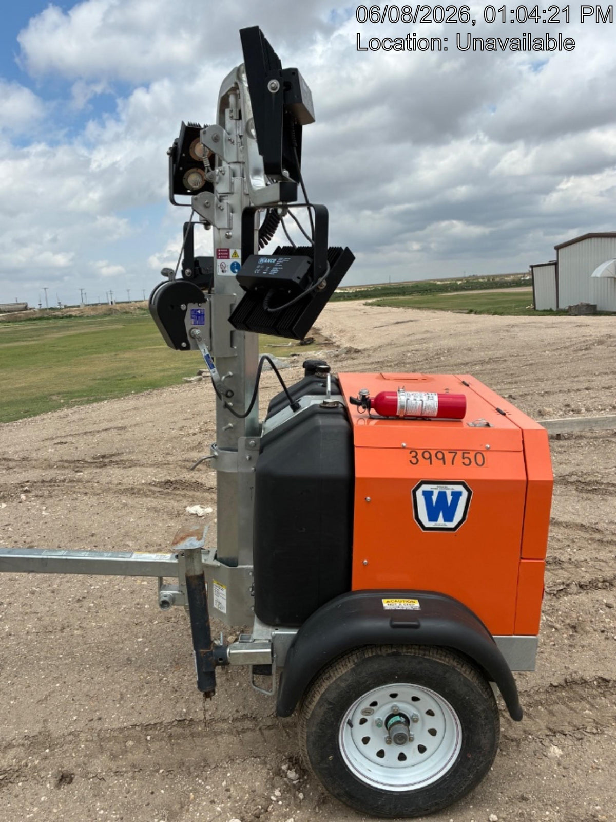 2024 Wanco WLTT-4MM4K Diesel, Deep Sea Controller, Shore Power Plug, Auto Start, (4) 350W LED Floodlights, 4kW Generator, 60 Gal Fuel Tank, 2" Ball, T3
