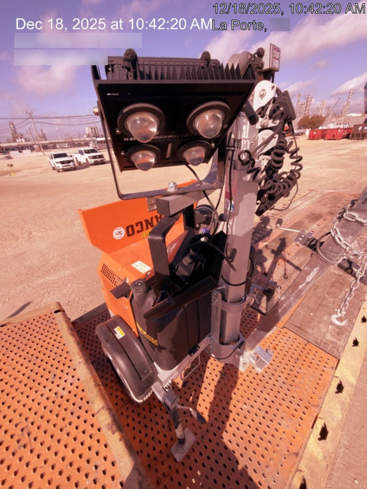 2024 Wanco WLTT-4MM4K Diesel, Deep Sea Controller, Shore Power Plug, Auto Start, (4) 350W LED Floodlights, 4kW Generator, 60 Gal Fuel Tank, 2" Ball, T3