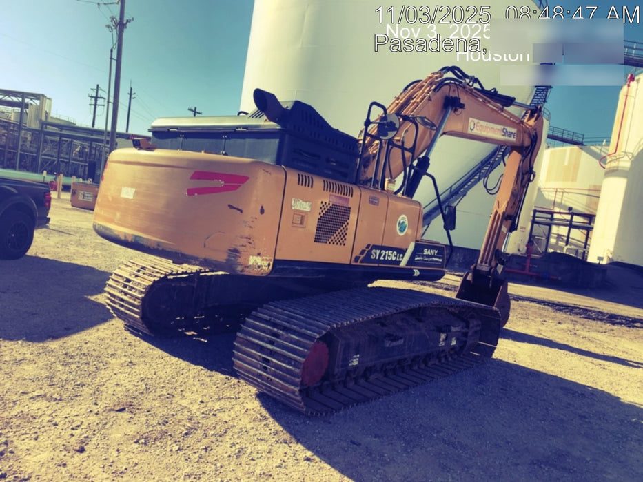 Sany SY215 SY215 Tier 4 - Cab, Hydraulic QC,  Buckets: 48" , Hydraulic Hammer 4,000 lb impact class
