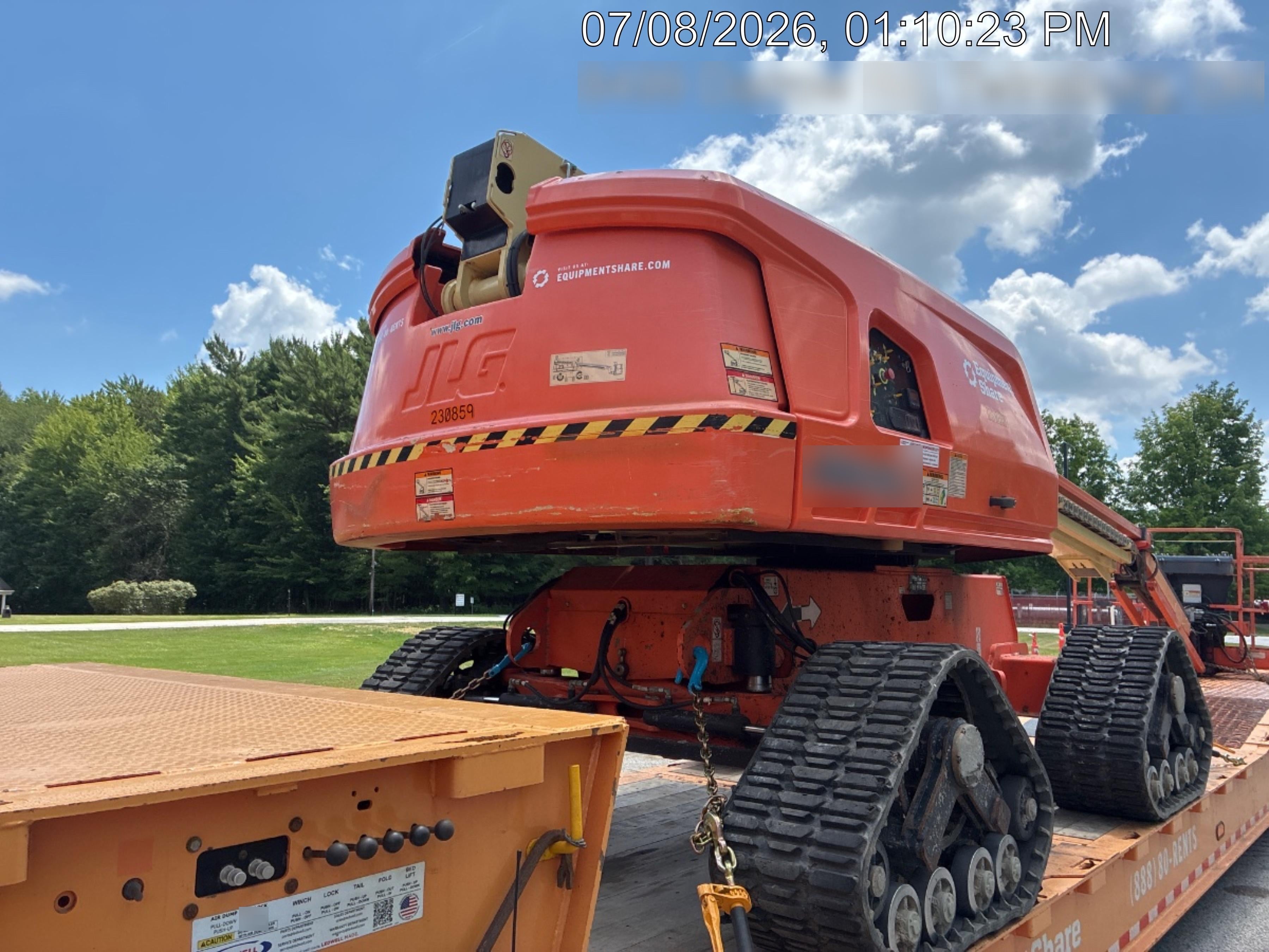 2022 JLG 660SJ Quad Track