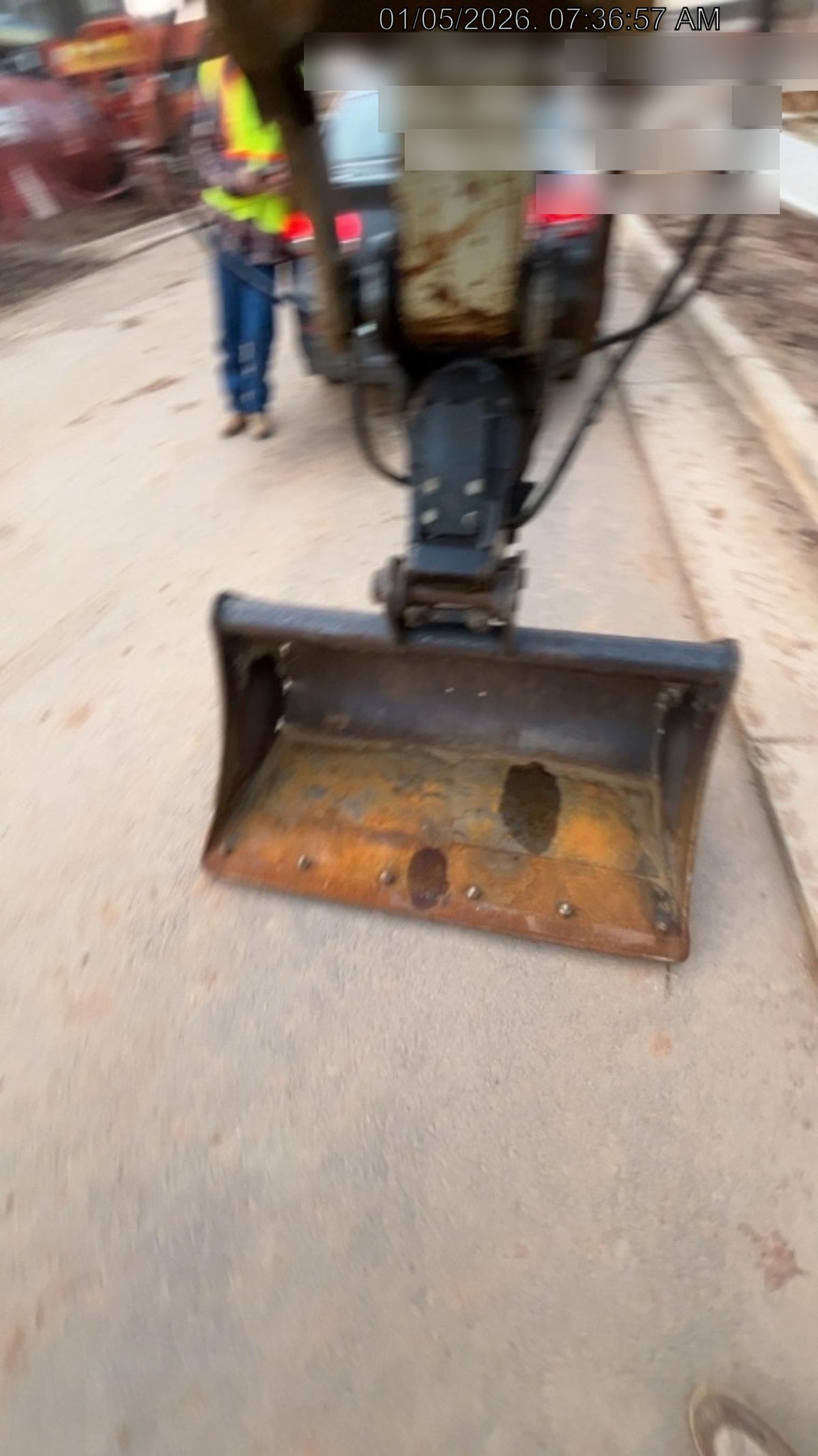 2023 GEITH 48" Grading Swivel Bucket