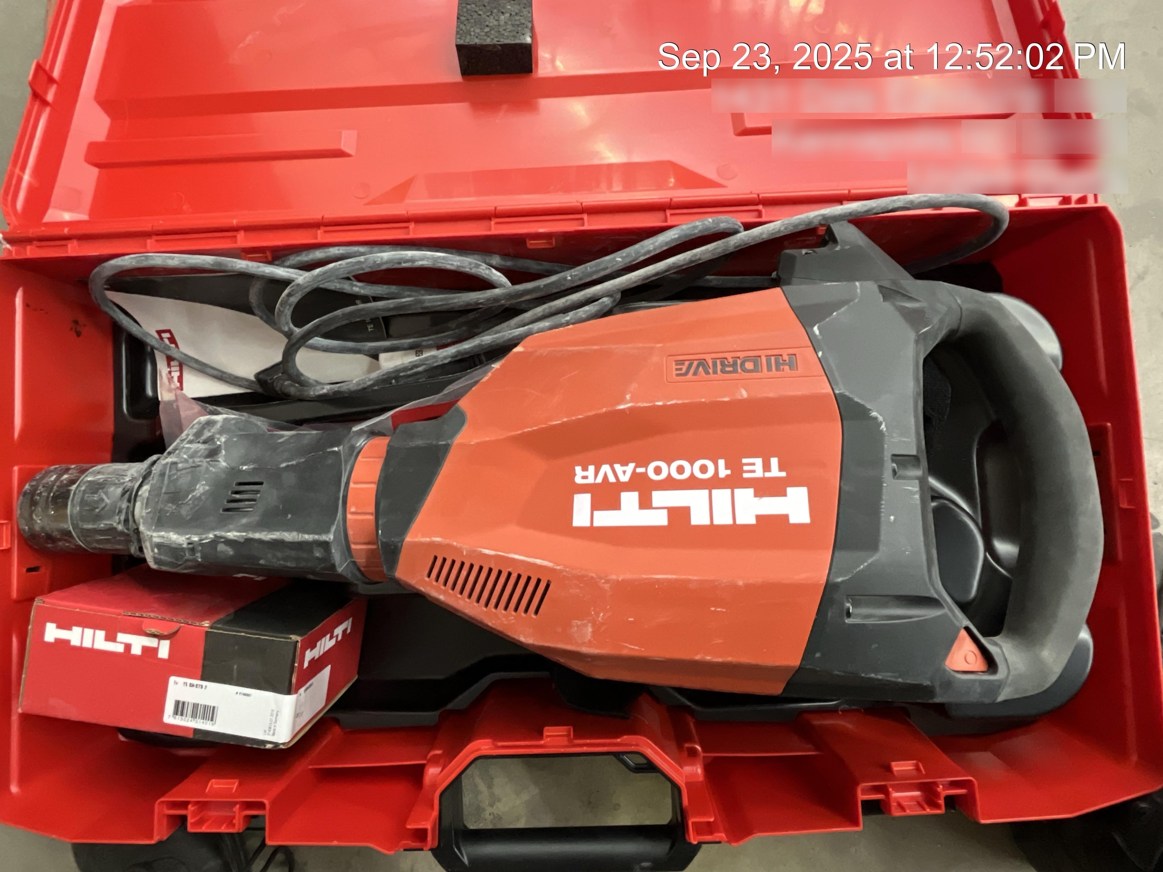 2024 HILTI TE 1000-AVR