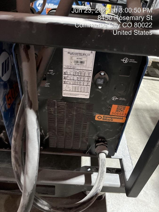 2025 MILLER ELECTRIC XMT 400