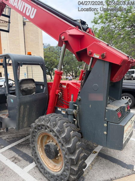 2019 Manitou MTA10055 MTA10055 - 120 HP T4, Canopy, Worklights/Strobe, Beacon, 66" Carriage, 60" Forks, Solid Tires, Lift Hook, Aux Hydraulics